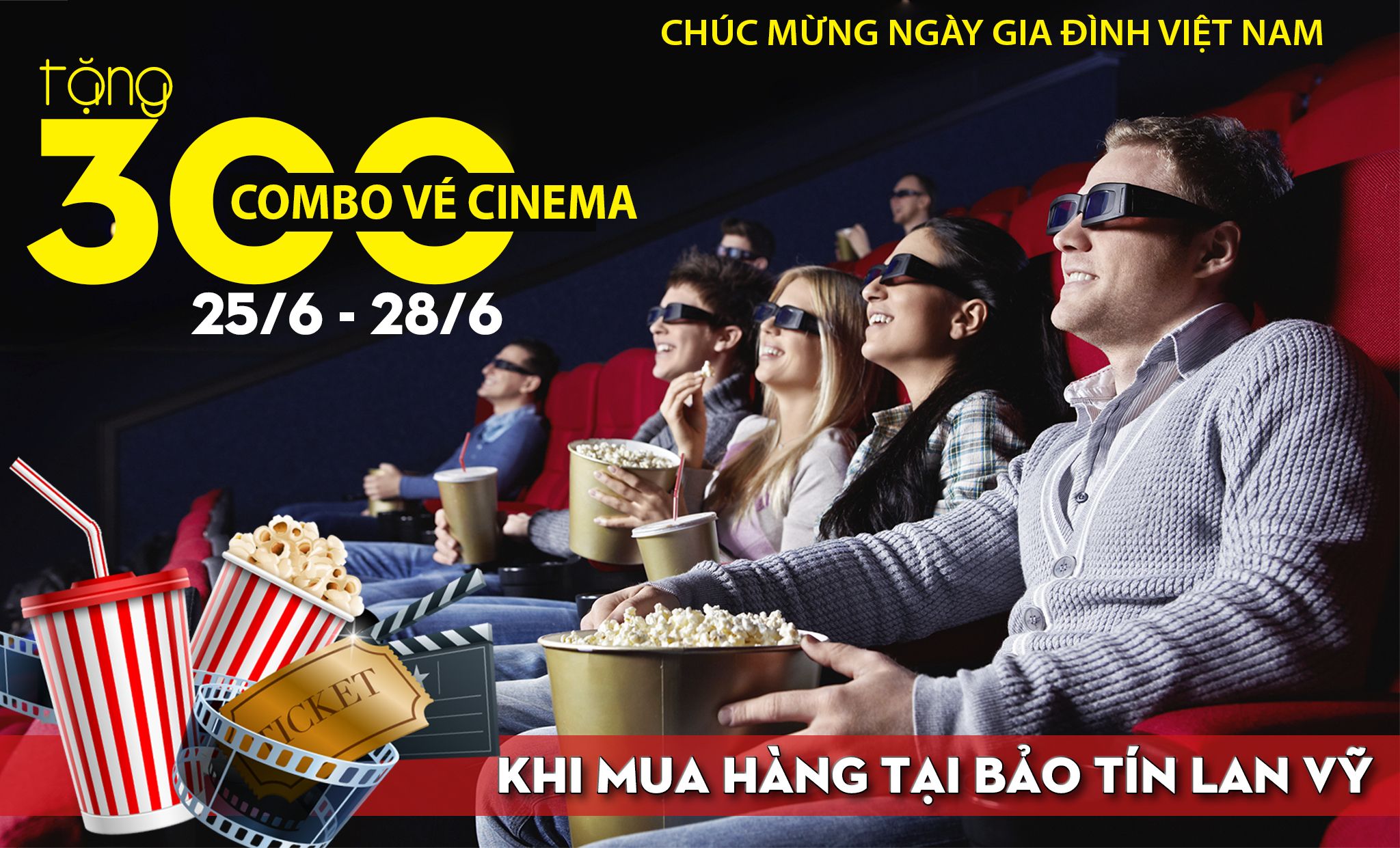 BẢO TÍN LAN VỸ TẶNG “VÉ XEM PHIM GIA ĐÌNH” NHÂN NGÀY GIA ĐÌNH VIỆT NAM